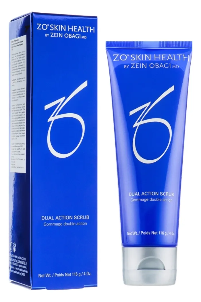 Скраб для нормальной и жирной кожи лица, склонной к акне